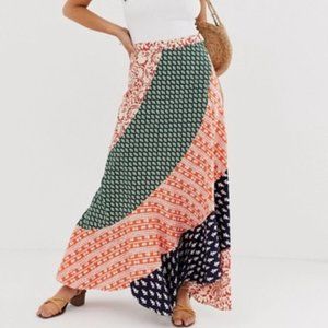 Free People Medley Hidden Earth Maxi Skirt NWT